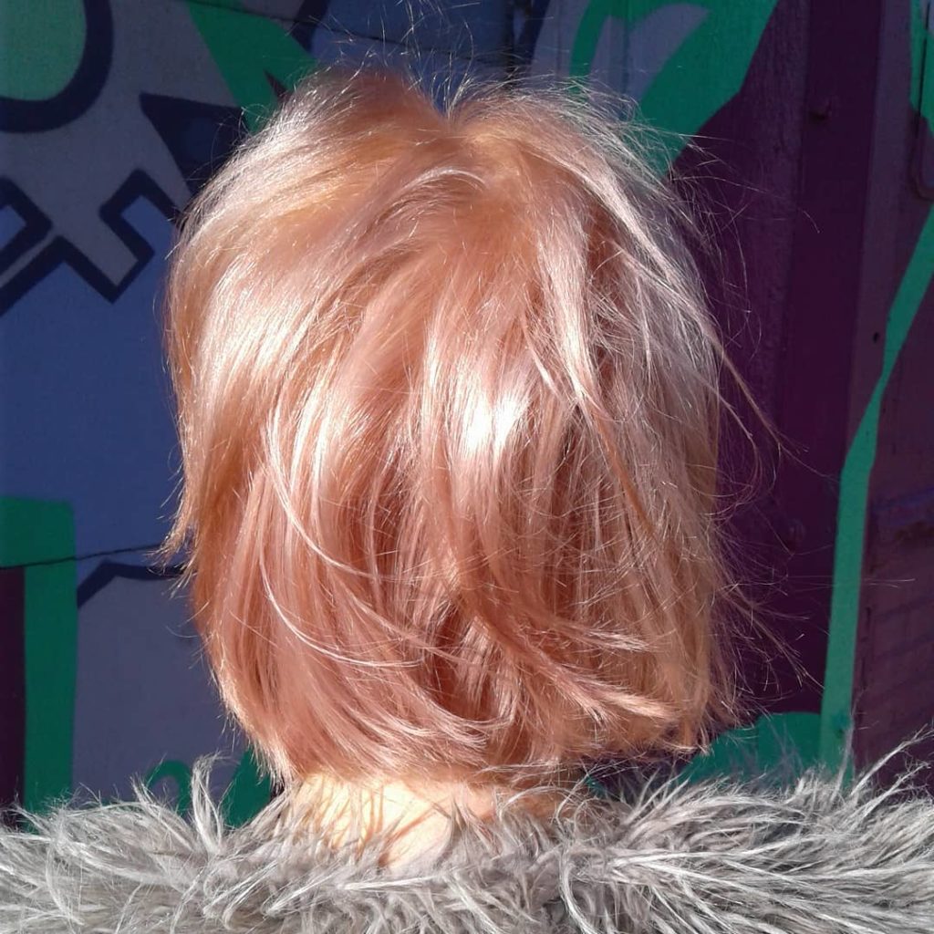 Rosegold double process