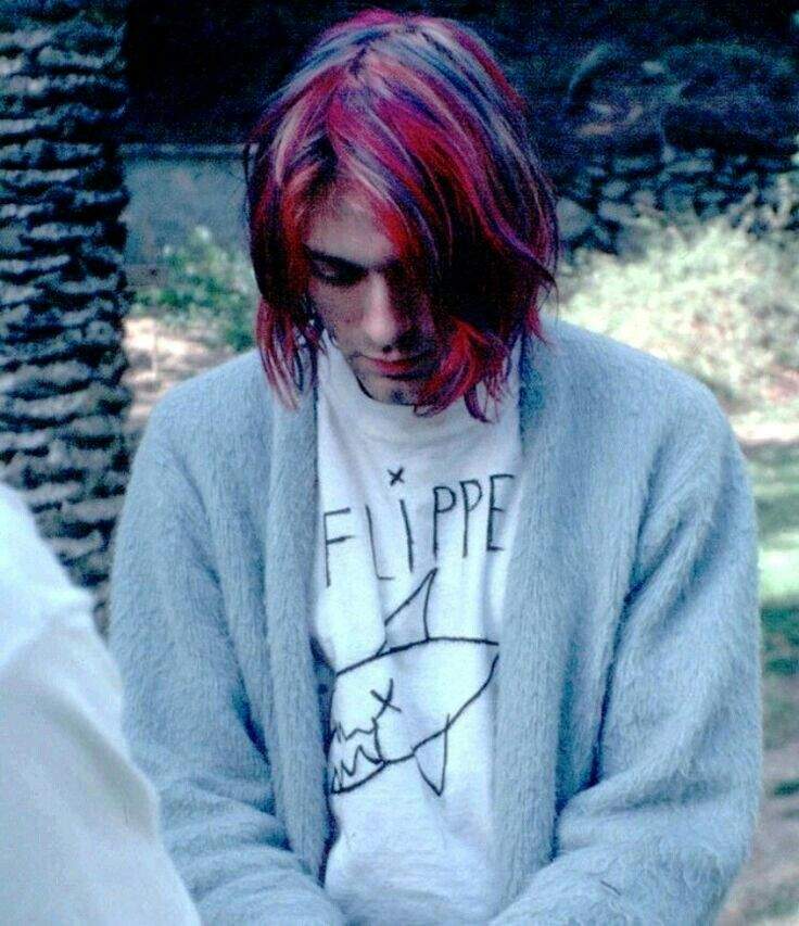 Kurt Cobain Red Hair
